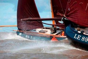 Spectaculair zeilen met een groep op Lemsteraken